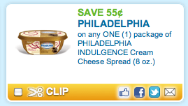 Philadelphia Cream Cheese Coupons