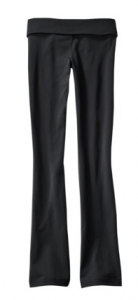 mossimo foldover bootcut yoga pants