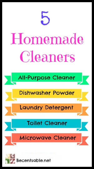 5 Homemade Cleaner