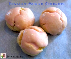 Italian Sugar Cookies Recipe