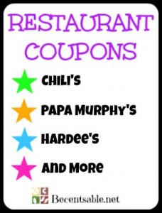 restaurant coupons