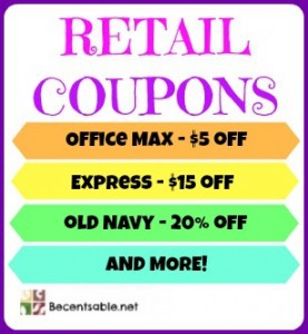 Retail Coupons