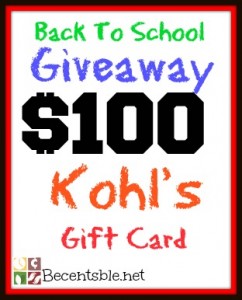 Kohl's Giveaway