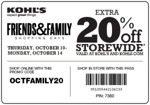 Kohl's Coupon