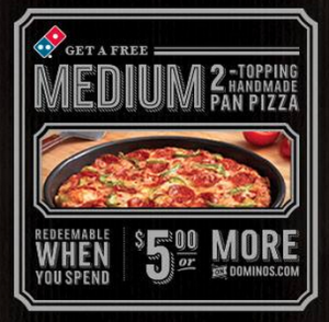 Domino's Pizza Coupon