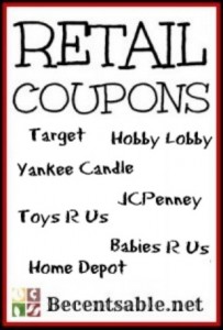 Retail Coupons