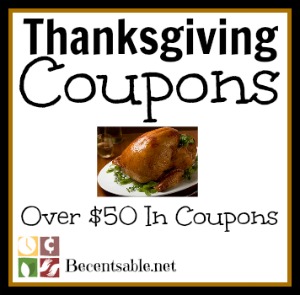 Thanksgiving Coupons