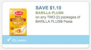 Barilla Pasta Coupon