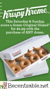 Krispy Kreme Coupon