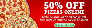 Pizza Hut Online Coupon
