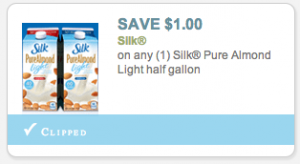 Silk Almond Milk Coupon