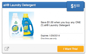 All Laundry Detergent Coupons