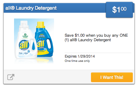 All Laundry Detergent Coupons: $1.50 CVS Deal