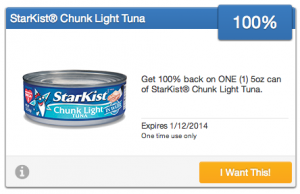 StarKist Tuna Coupon