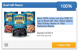 Bush's Beans Coupon