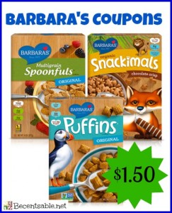 Barbara's Coupons