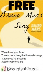 Bruno Mars Free Song