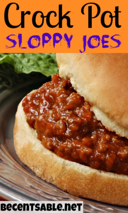 Crock Pot Sloppy Joes