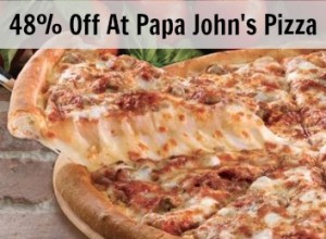 Papa John Coupon Code