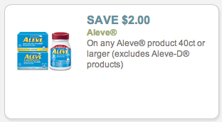 Aleve Coupon