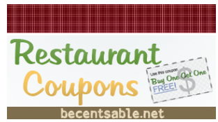 Restaurant Coupons