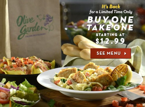 Olive Garden Printable Coupon 6 Off
