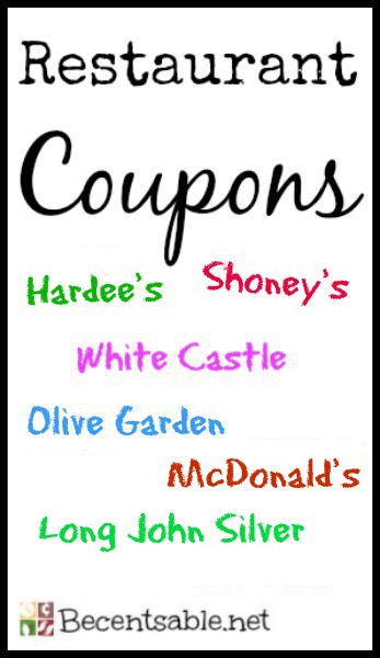 Restaurant Coupons Logan S Roadhouse Mcdonald S And More