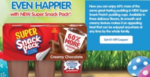Snack Pack Coupons