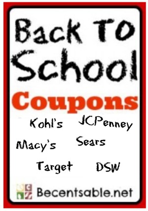 Back to school coupons 