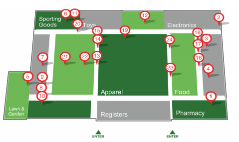 Walmart Store Map - CYNDIIMENNA