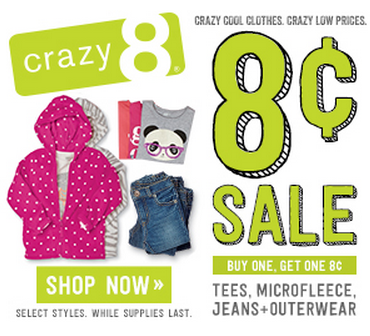 Crazy 8 Sale