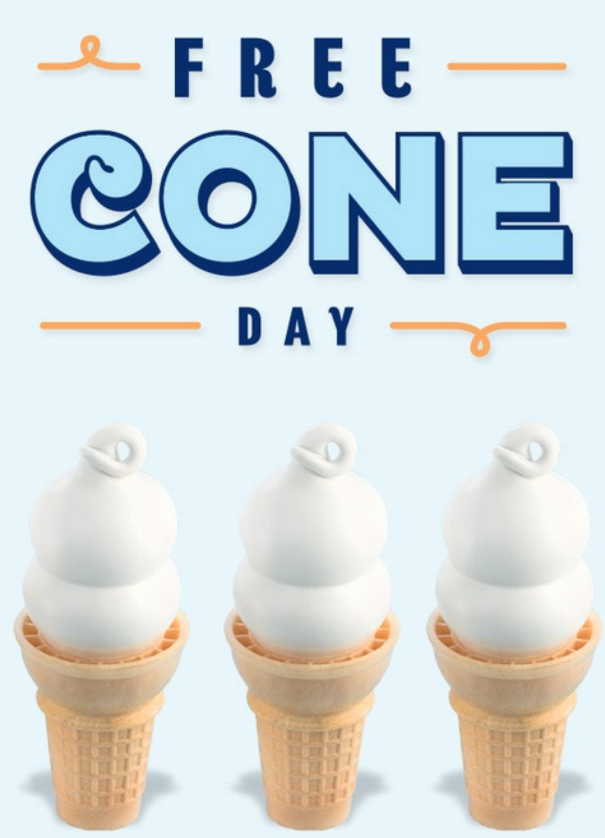 Free Cone Day At Dairy Queen