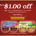 New Coupon-Musselman’s Apple Sauce