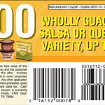 $1 off Wholly Guacamole