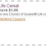 New Coupons (Quaker, Dove & More)