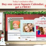 Buy One Photo Calendar and Get Two Free
