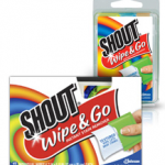 $1 off Shout=Free Shout Wipes