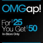 $25 off $50 at Gap & $5 off $25 at Old Navy