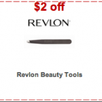 $2 off Revlon Coupon=Free Beauty Tools