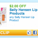 $2 off Sally Hansen