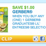 Target-$.79 for Gerber Graduates Lil’ Entrees