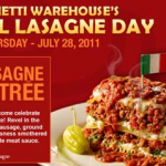 Spaghetti Warehouse: $5 Lasagne