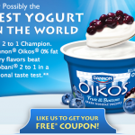 Free: Oikos Greek Yogurt