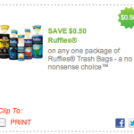 Ruffies Trash Bags: Coupon & Deal