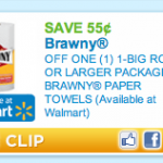 $.55/1 Off Brawny Paper Towels