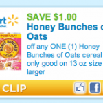 HOT-$1.00/1 Honey Bunches of Oats