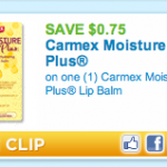 New Coupons: Carmex, Weight Watchers and More