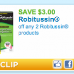 Robitussin Coupon = Free Robitussin To Go