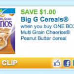 $1/1 off Cheerios and More Cereal Coupons