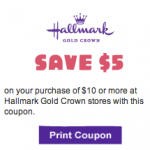 Hallmark – $5 off $10 Purchase